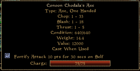 Conoon Chodalas Axe